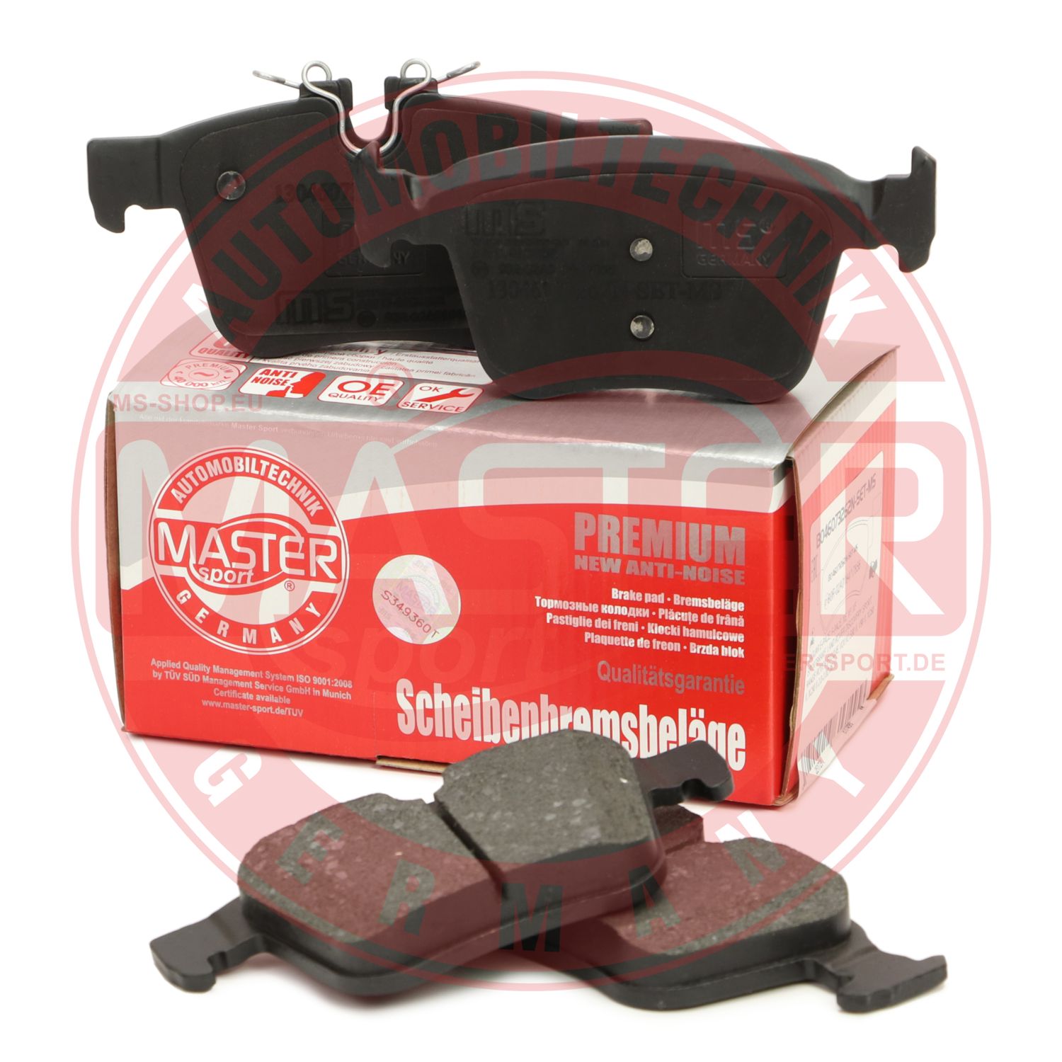 Placute frana MASTERSPORT GERMANY 13046073262N-SET-MS